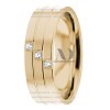 DW9AD199 Yellow Gold Diamond Wedding Bands