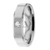 DW9AD200 White Gold Diamond Wedding Ring 