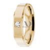 DW9AD200 Yellow Gold Diamond Wedding Bands