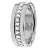 DW9AD206 White Gold Diamond Wedding Ring 