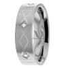 DW9AD207 White Gold Diamond Wedding Ring 