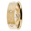 DW9AD207 Yellow Gold Diamond Wedding Bands