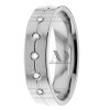 DW9AD208 White Gold Diamond Wedding Ring 