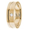 DW9AD209 Yellow Gold Diamond Wedding Bands