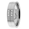 DW9AD210 White Gold Diamond Wedding Ring 