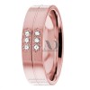 DW9AD210 Rose Gold Diamond Wedding Band