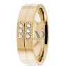 DW9AD210 Yellow Gold Diamond Wedding Bands