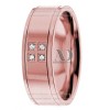 DW9AD211 Rose Gold Diamond Wedding Band