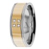 DW9AD211 Two Tone Diamond Ring