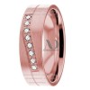 DW9AD212 Rose Gold Diamond Wedding Band