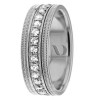 DW9AD214 White Gold Diamond Wedding Ring 