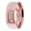 DW9AD216 Rose Gold Diamond Wedding Band