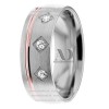 DW9AD216 Two Tone Diamond Ring