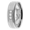 DW9AD219 White Gold Diamond Wedding Ring 