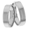 White Gold Matching Wedding Rings