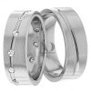 White Gold Matching Wedding Rings