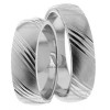 White Gold Matching Wedding Rings