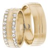 Yellow Gold Matching Wedding Bands