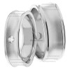 White Gold Matching Wedding Rings