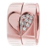 Rose Gold Wedding Ring Set