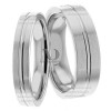White Gold Matching Wedding Rings