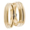 Yellow Gold Matching Wedding Bands