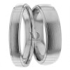 White Gold Matching Wedding Rings
