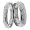 White Gold Matching Wedding Rings
