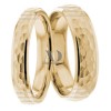 Yellow Gold Matching Wedding Bands