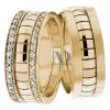Yellow Gold Matching Wedding Bands