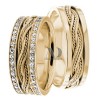 Yellow Gold Matching Wedding Bands