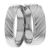 White Gold Matching Wedding Rings