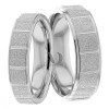 White Gold Matching Wedding Rings