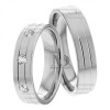White Gold Matching Wedding Rings