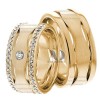 Yellow Gold Matching Wedding Bands