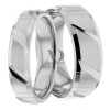 White Gold Matching Wedding Rings