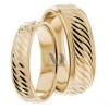 Yellow Gold Matching Wedding Bands