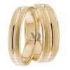 Yellow Gold Matching Wedding Bands