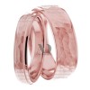 Rose Gold Wedding Ring Set