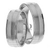 White Gold Matching Wedding Rings