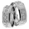 White Gold Matching Wedding Rings