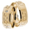 Yellow Gold Matching Wedding Bands