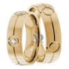 Yellow Gold Matching Wedding Bands