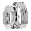 White Gold Matching Wedding Rings