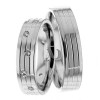 White Gold Matching Wedding Rings