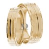 Yellow Gold Matching Wedding Bands