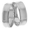 White Gold Matching Wedding Rings
