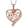 Morganite Rose Gold Pendant