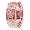 Rose Gold Religious Wedding Bands