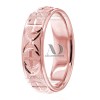 Rose Gold Religious Wedding Bands